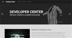 Desktop Screenshot of developer.reallusion.com